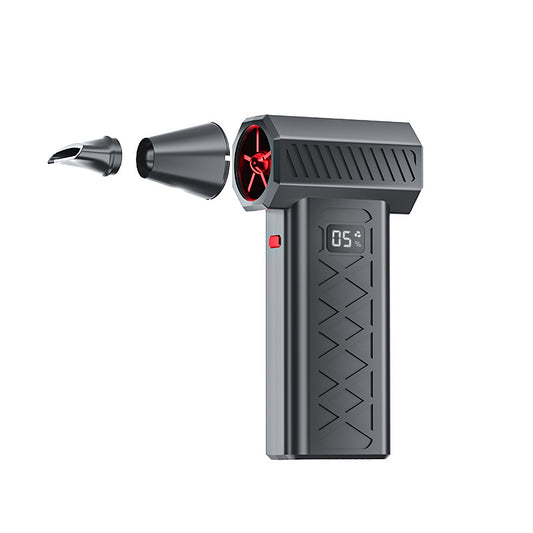 Portable Jet Fan Air Blower 130,000 RPM – Car Drying & Outdoor Cleaning (Black)