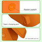 4-in-1 Foldable Fan 5-Speed LED Display Magnetic Base – Light Green