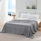 Light Grey Queen Size 200x150CM Cooling Blanket for Hot Sleepers - Lightweight Breathable All-Season Throw, Hand / Machine Washable