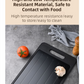 Grey Aluminum Fast Thawing Dual-Sided Cutting Board(31x21CM) - Multifunctional Kitchen Tool with Garlic Grinder and Knife Sharpener