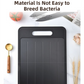 Black-Green Aluminum Fast Thawing Dual-Sided Cutting Board(31x21CM) - Multifunctional Kitchen Tool with Garlic Grinder and Knife Sharpener