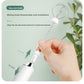 White Rechargeable Handheld Milk Frother and Electric Whisk Set 3 Speeds with 2 Stainless Steel Heads and Storage Stand Australian Home Barista Kit