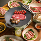 BUYDEEM Grill Pan Nonstick 36cm Round BBQ Griddle Indoor or Outdoor Cooking