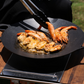 BUYDEEM Grill Pan Nonstick 36cm Round BBQ Griddle Indoor or Outdoor Cooking