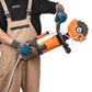VEVOR Electric Concrete Saw, 7 in Circular Saw Cutter, 2000 W High Power with Max. 2.5 in Cutting Depth, Wet/Dry Disk Saw Cutter Includes Water Line, Pump and Blade, for Stone, Brick