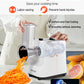 Electric Cheese Grater Salad Maker, 200W Salad Shooter, Electric Vegetable Slicer Shredder Chopper for Fruits with 5 Attachments, Stainless Steel Food Cutter for Vegetables, and Cheeses