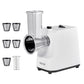 Electric Cheese Grater Salad Maker, 200W Salad Shooter, Electric Vegetable Slicer Shredder Chopper for Fruits with 5 Attachments, Stainless Steel Food Cutter for Vegetables, and Cheeses