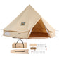 VEVOR Canvas Bell Tent 3m/9.8ft 4-Season Canvas Tent for Camping with Stove Jack