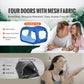 VEVOR Bed Tent, Pongee Fabric, 2 Doors Breathable Dream Tent with 8.5 mm Fiber Poles on Bed Privacy, Full Size Block out Light Sleeping Bed Canopy, Fit for Kids Playhouse and Adults Sleeping Tent