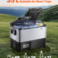 VEVOR Portable Car Refrigerator Freezer Compressor 35L Dual Zone for Car Home