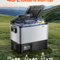 VEVOR Portable Car Refrigerator Freezer Compressor 45L Dual Zone for Car Home
