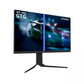 QMAX Gaming Computer Monitor 27 IPS panel Flat QHD (2560 x 1440) 165Hz 1ms Adaptive Sync with Speakers Height Adjustable