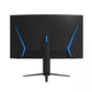 QMAX 27" Gaming Monitor Curved QHD 165Hz 2560*1440p 1ms with Build in Speakers Height Adjustable