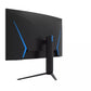 QMAX 27" Gaming Monitor Curved QHD 165Hz 2560*1440p 1ms with Build in Speakers Height Adjustable