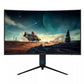 QMAX 31.5" Gaming Monitor Curved QHD 165Hz 2560*1440p 1ms with Build in Speakers Height Adjustable
