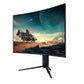 QMAX 31.5" Gaming Monitor Curved QHD 165Hz 2560*1440p 1ms with Build in Speakers Height Adjustable