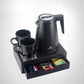 Dolphy 0.8L Black Double-Wall Stainless Steel Electric Kettle – Hotel & Home